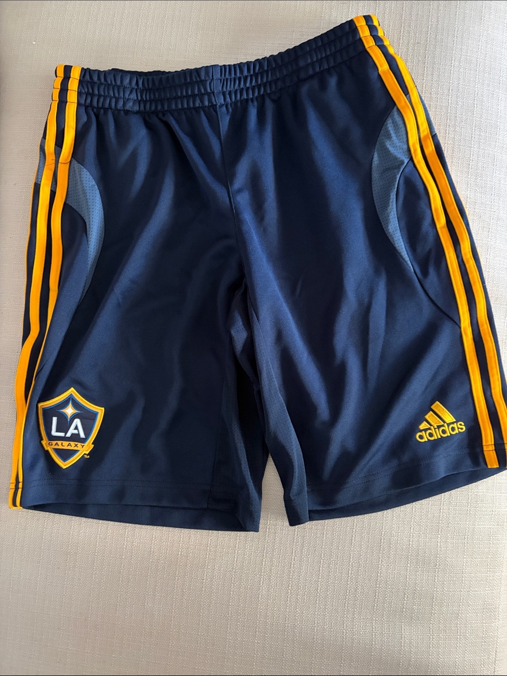 Adidas LA Galaxy shorts.